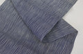 Japanese Cotton Fabric – Deadstock  Yukata Fabric / kimono  Cotton Textile Man suji  stripe for Quilting, Sewing & Craft – Authentic Hand-Dyed Dark Navy Blue Cloth