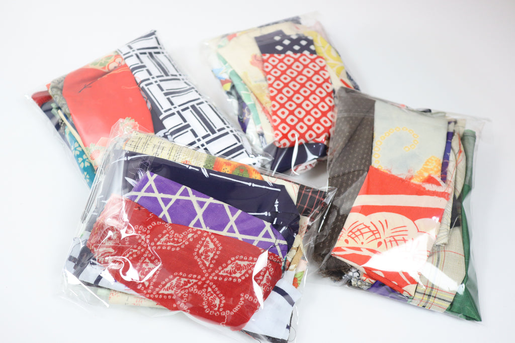 Mystery Kimono Fabric Scrap Pack (100g)