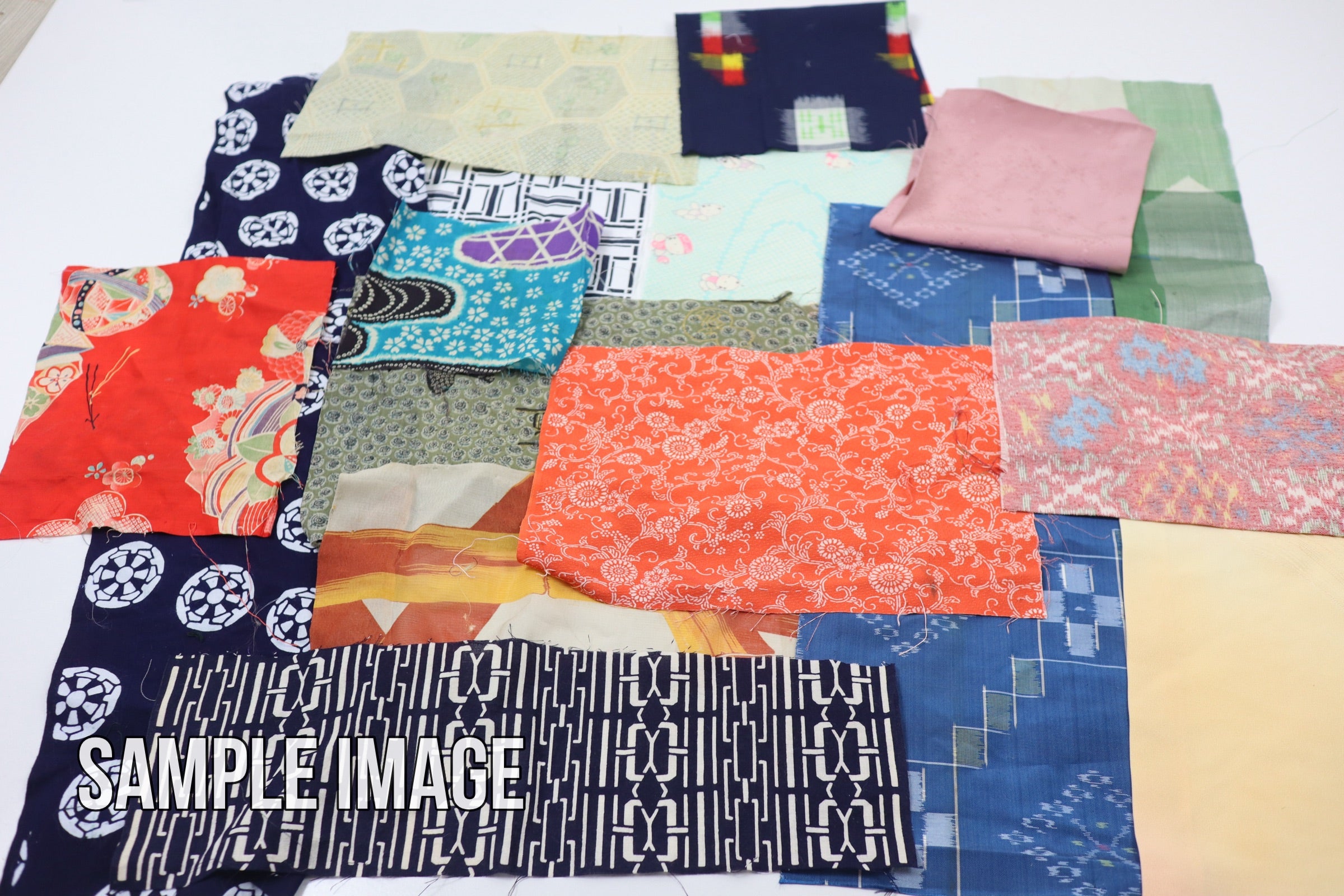 Mystery Kimono Fabric Scrap Pack (100g)